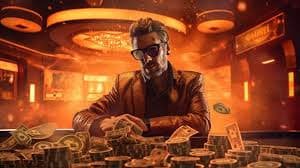 Live casino dengan dealer profesional dan permainan poker, baccarat di orin23